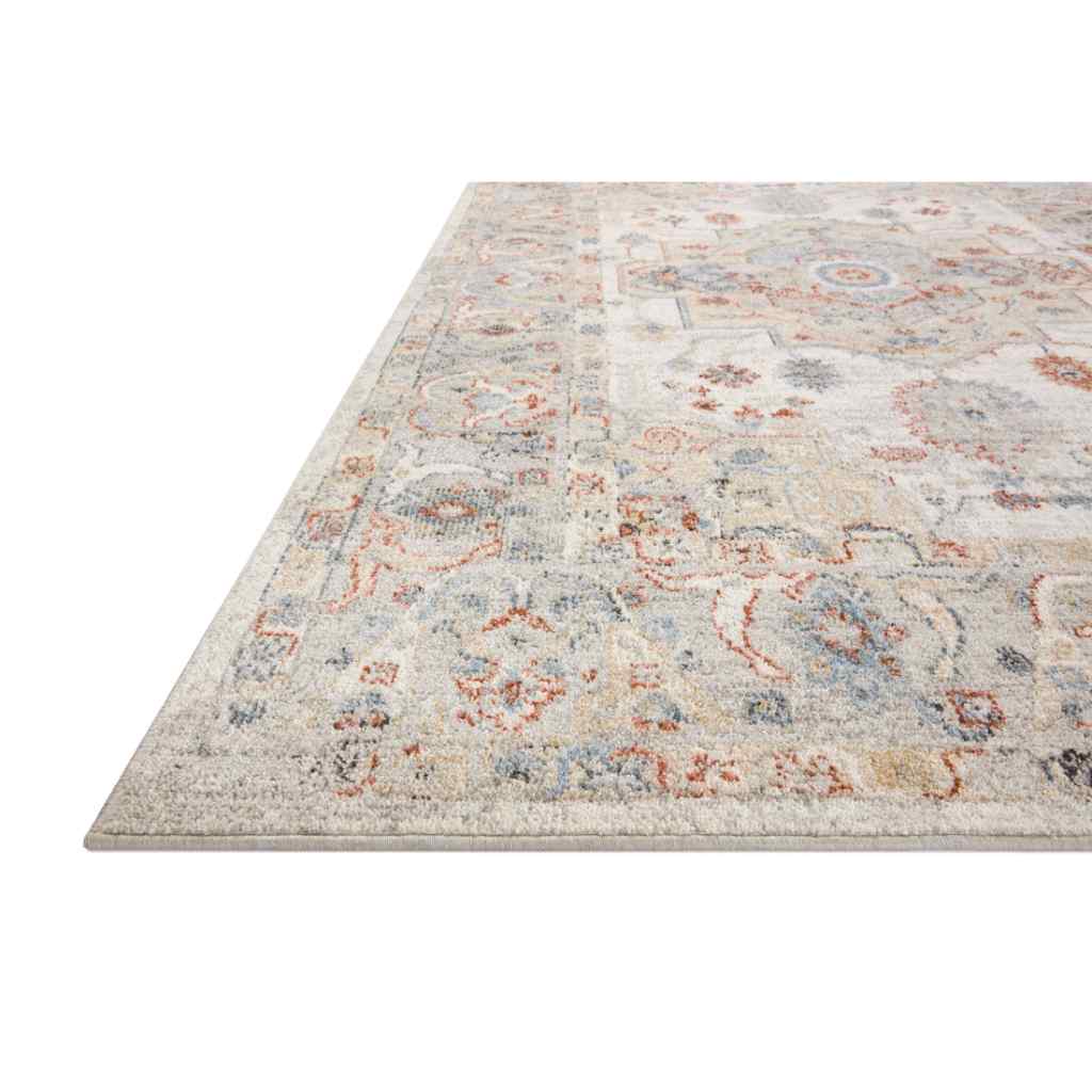 Loloi II Odette Collection Ivory / Multi Rug ODT-09 Ivory / Multi / 18" x 18" Sample