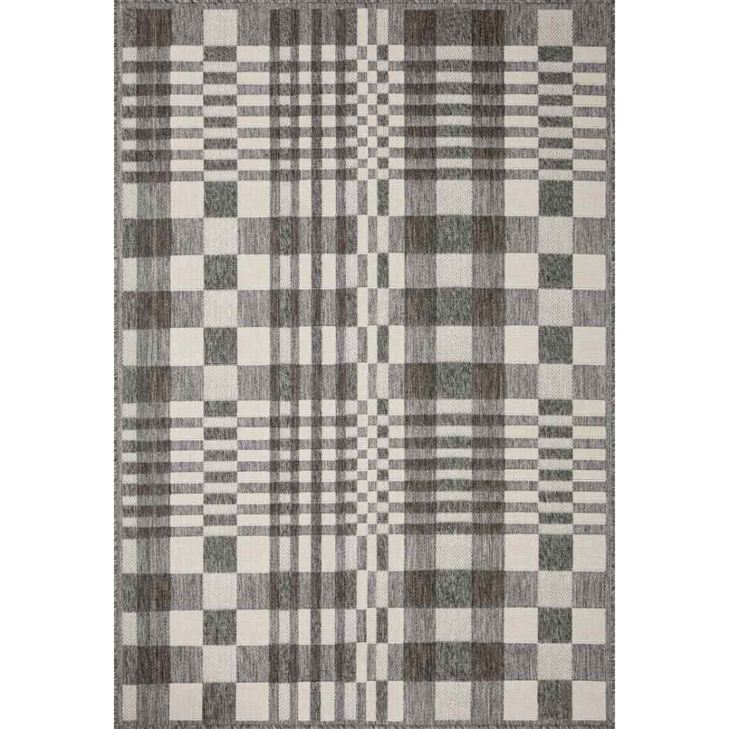 Loloi II Rainier Collection Ivory / Pebble Rug RAI-04 Ivory / Pebble / 3'-11" x 5'-11"