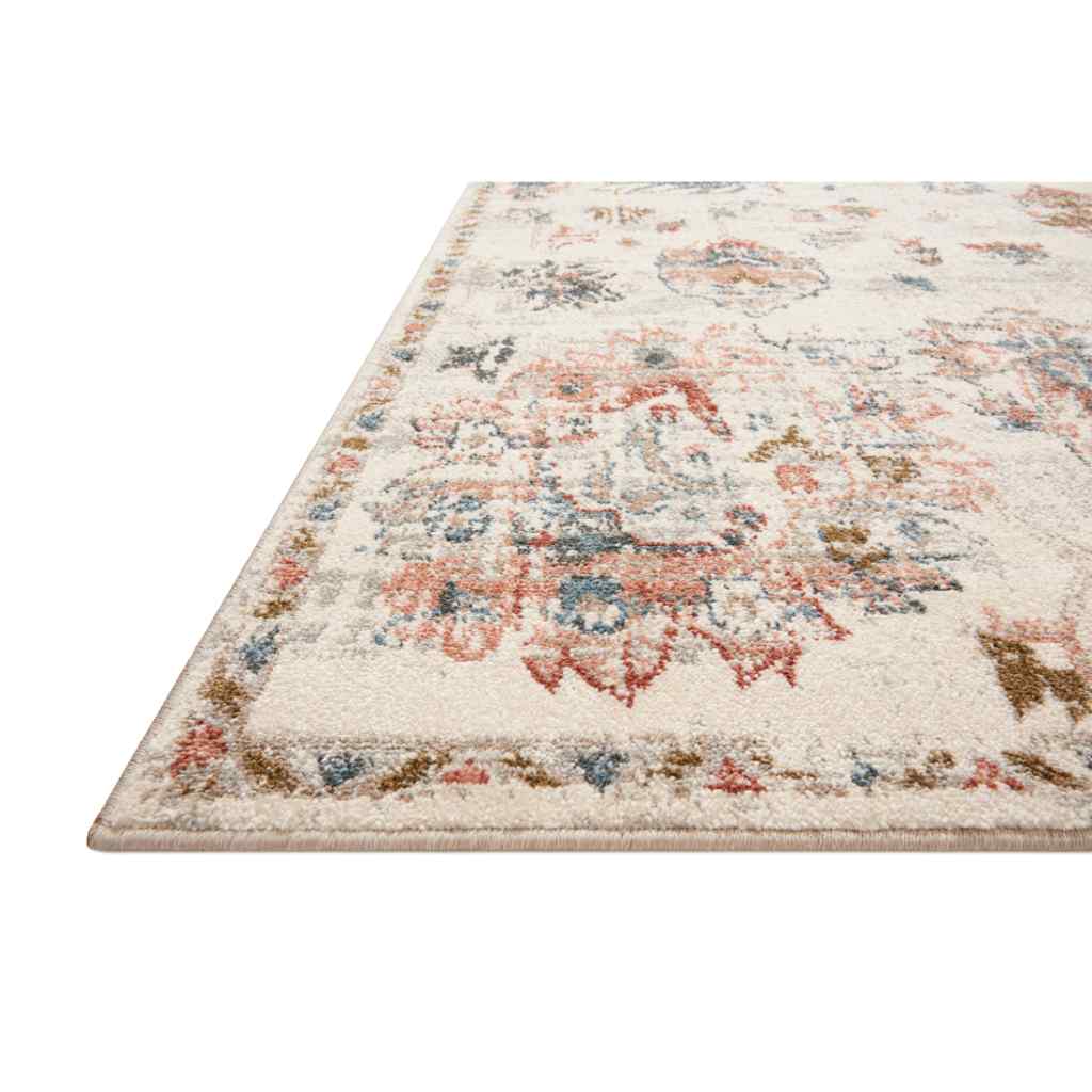 Loloi II Saban Collection Ivory / Multi Rug SAB-09 Ivory / Multi / 18" x 18" Sample