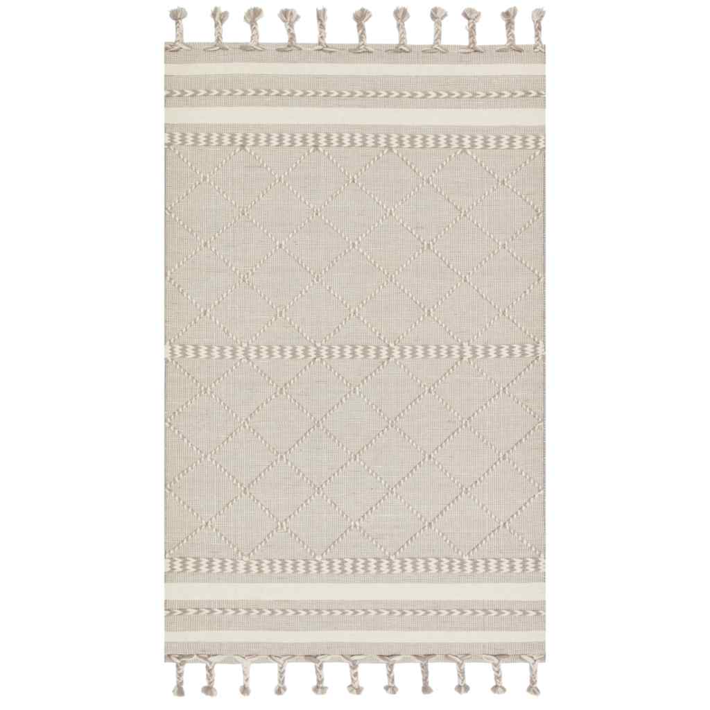 Loloi II Sawyer Collection Silver Rug SAW-05 Silver / 9'-3" x 13'