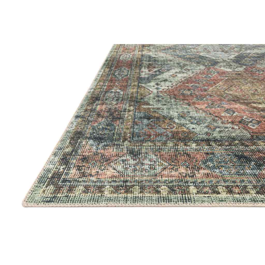Loloi II Skye Collection Apricot / Mist Rug SKY-06 Apricot / Mist / 18" x 18" Sample