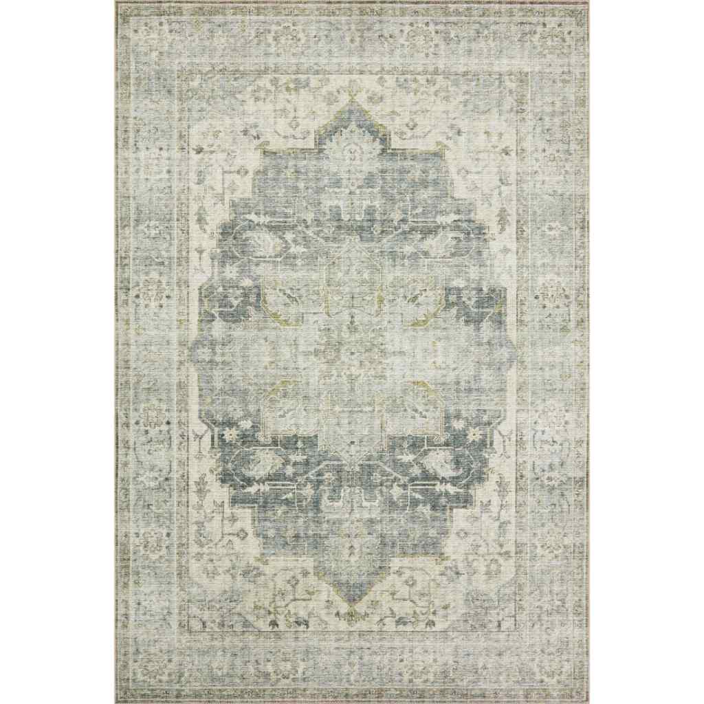 Loloi II Skye Collection Charcoal / Dove Rug SKY-12 Charcoal / Dove / 2'-6" x 10'-0"