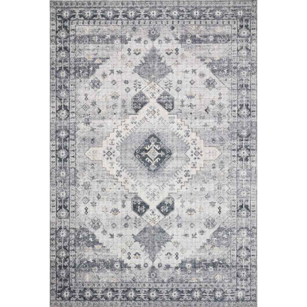 Loloi II Skye Collection Silver / Grey Rug SKY-02 Silver / Grey / 9'-0" x 12'-0"