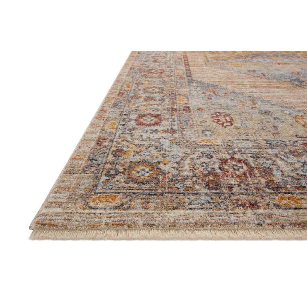 Loloi II Sorrento Collection Multi / Sunset Rug SOR-06 Multi / Sunset / 18" x 18" Sample