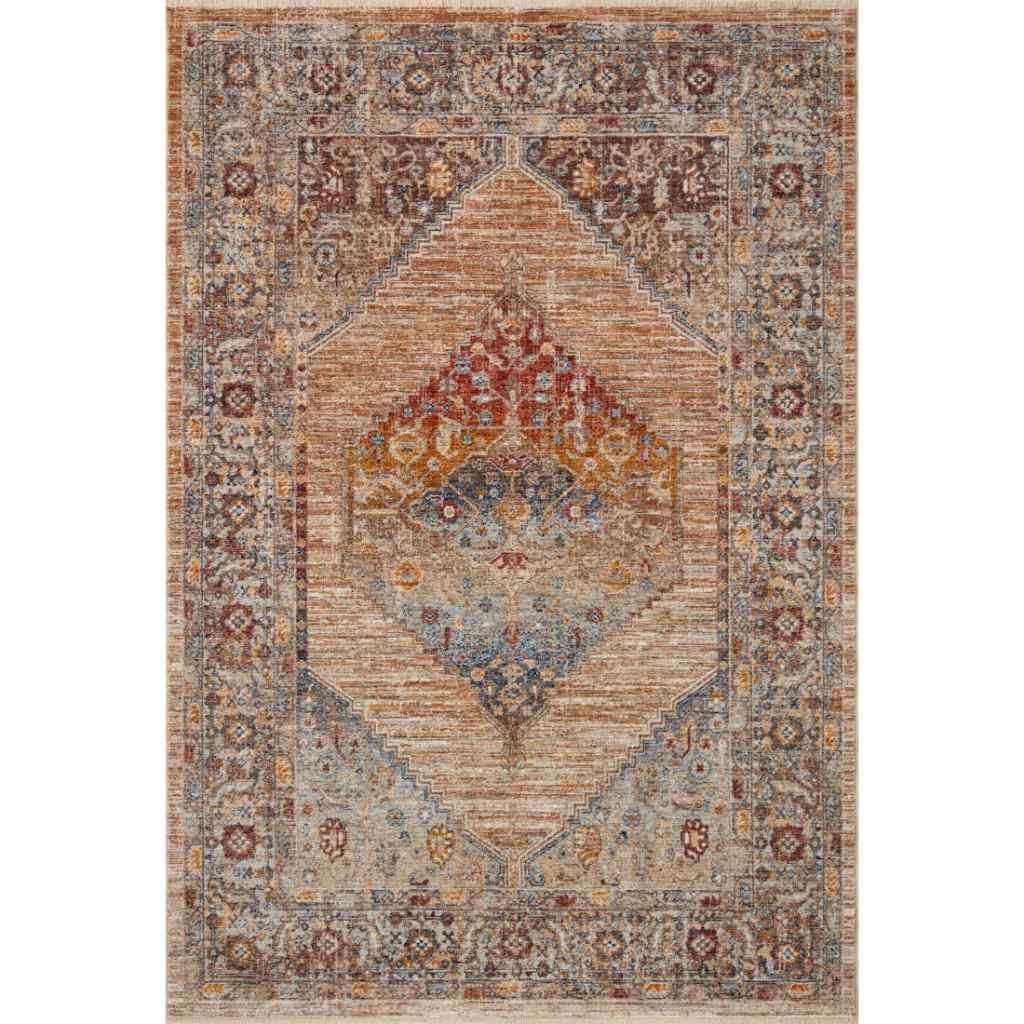Loloi II Sorrento Collection Multi / Sunset Rug SOR-06 Multi / Sunset / 9'-6" x 13'-1"