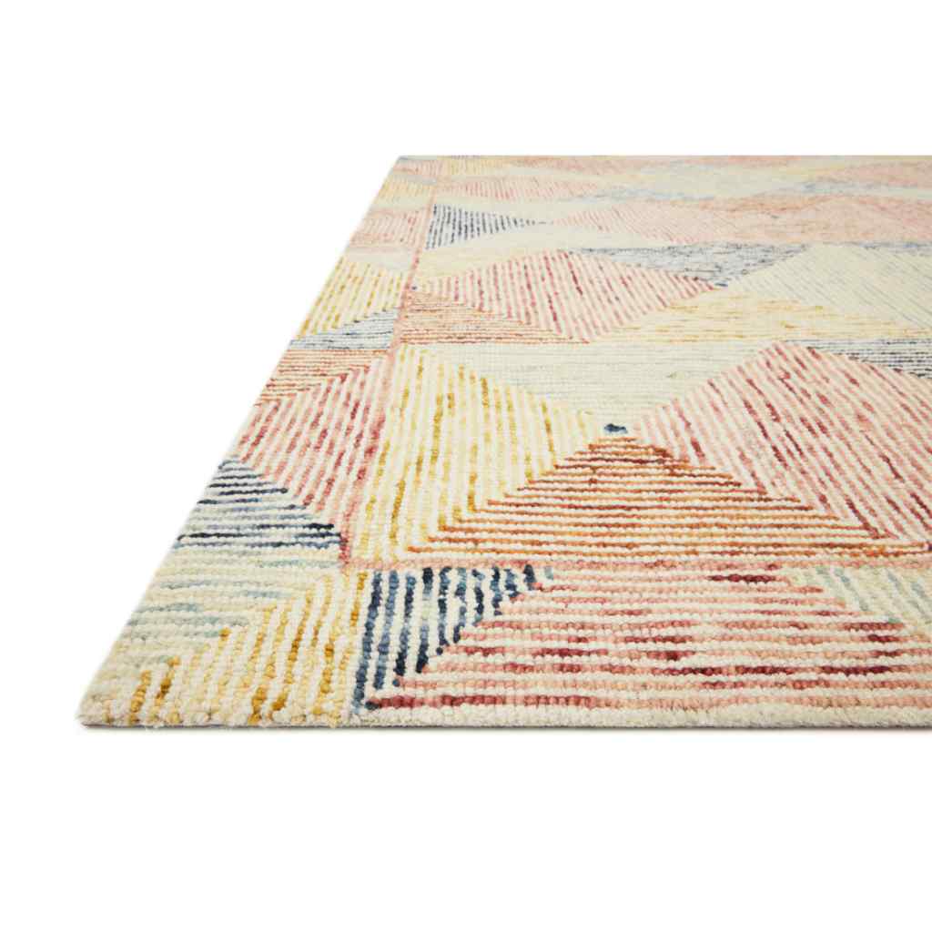 Loloi II Spectrum Collection Ivory / Multi Rug SPE-01 Ivory / Multi / 18" x 18" Sample