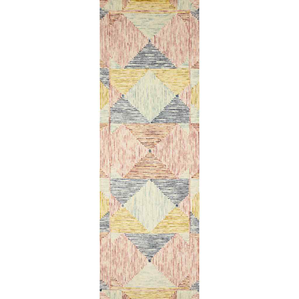 Loloi II Spectrum Collection Ivory / Multi Rug SPE-01 Ivory / Multi / 2'-6" x 7'-6"