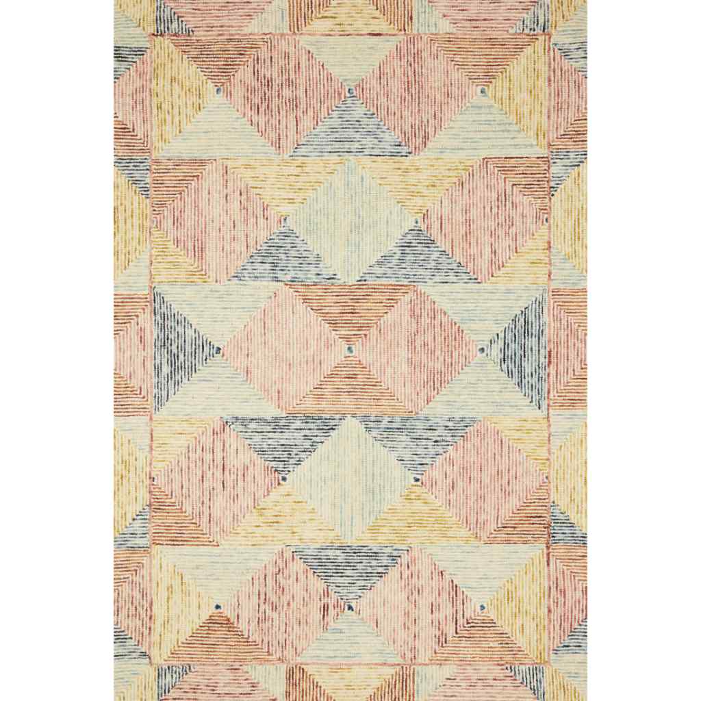 Loloi II Spectrum Collection Ivory / Multi Rug SPE-01 Ivory / Multi / 8'-6" x 12'