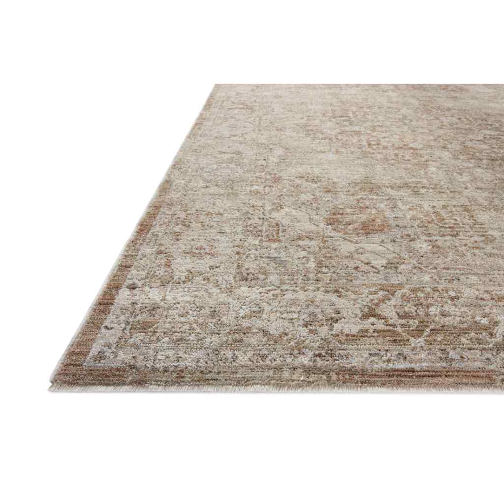 Loloi II Tabitha Collection Natural / Clay Rug TAI-01 Natural / Clay / 18" x 18" Sample