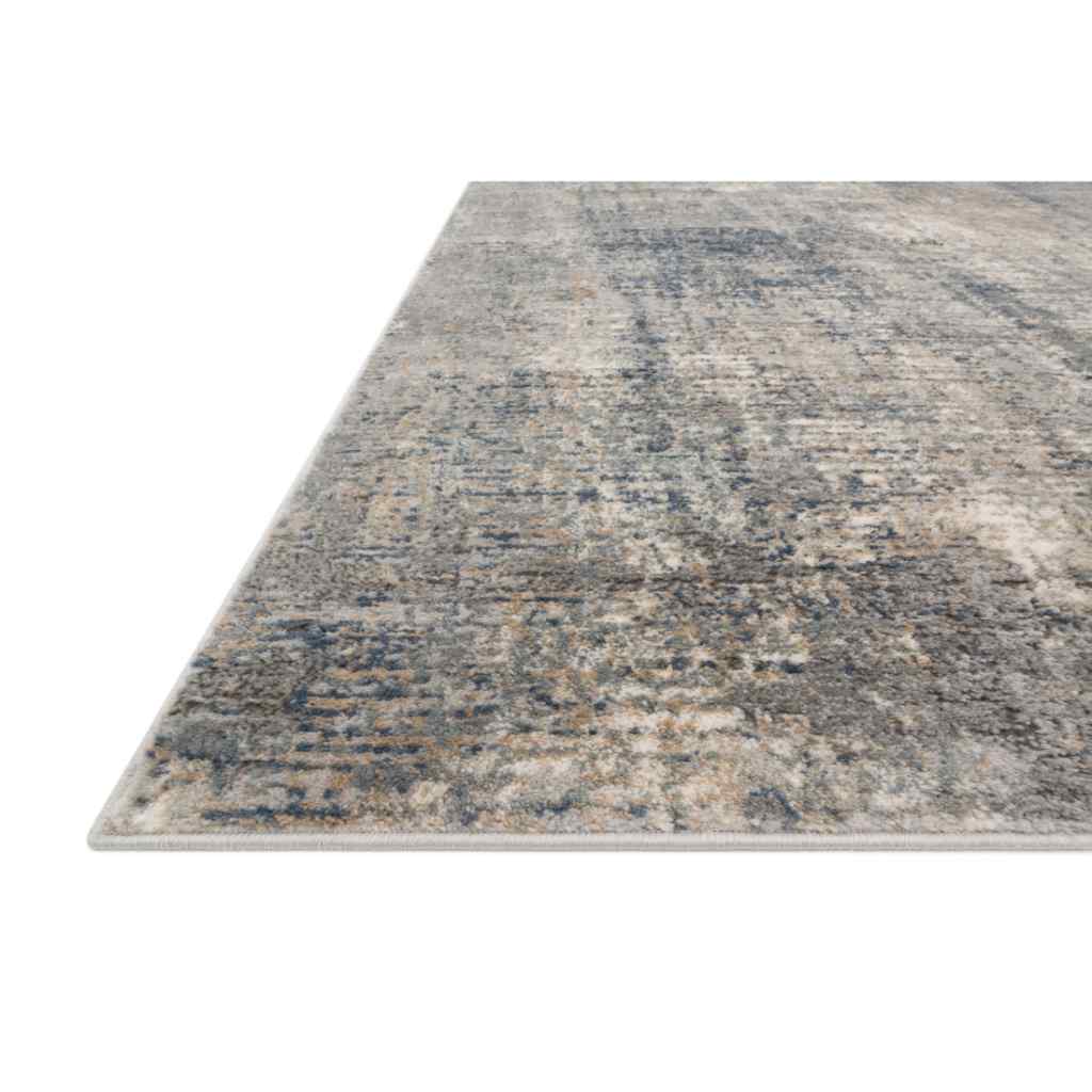 Loloi II Teagan Collection Denim / Slate Rug TEA-05 Denim / Slate / 18" x 18" Sample
