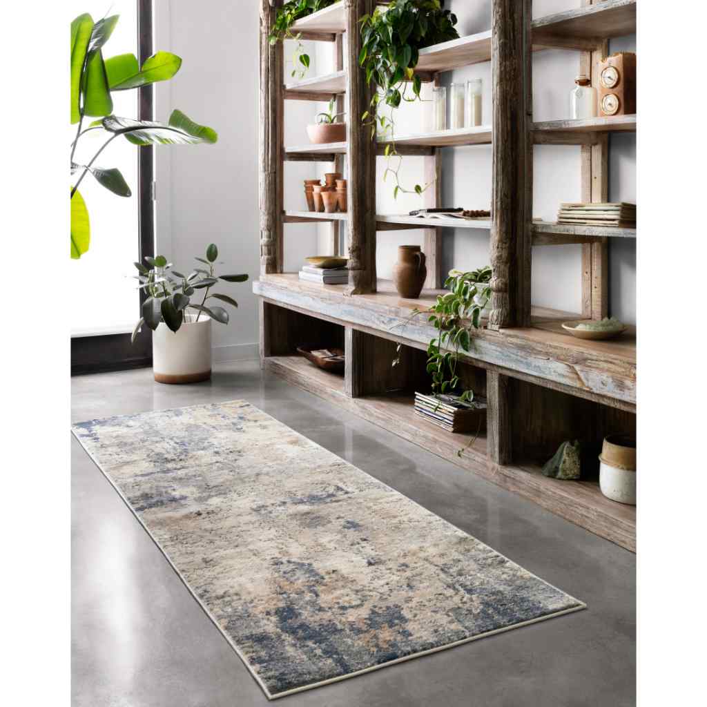 Loloi II Teagan Collection Sand / Mist Rug TEA-06 Sand / Mist / 18" x 18" Sample
