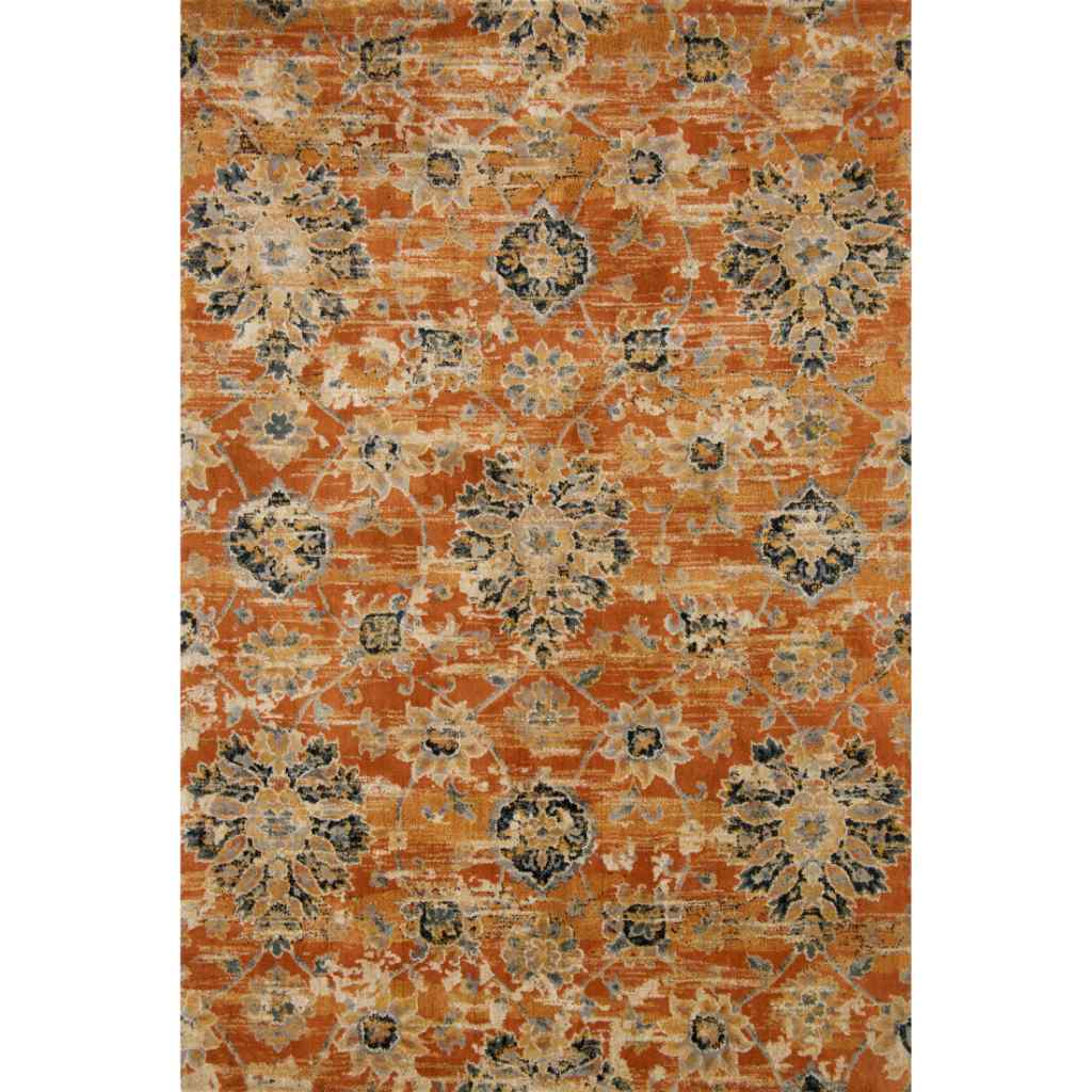 Loloi II Torrance Collection Rust Rug TC-14 Rust / 9'-3" x 13'