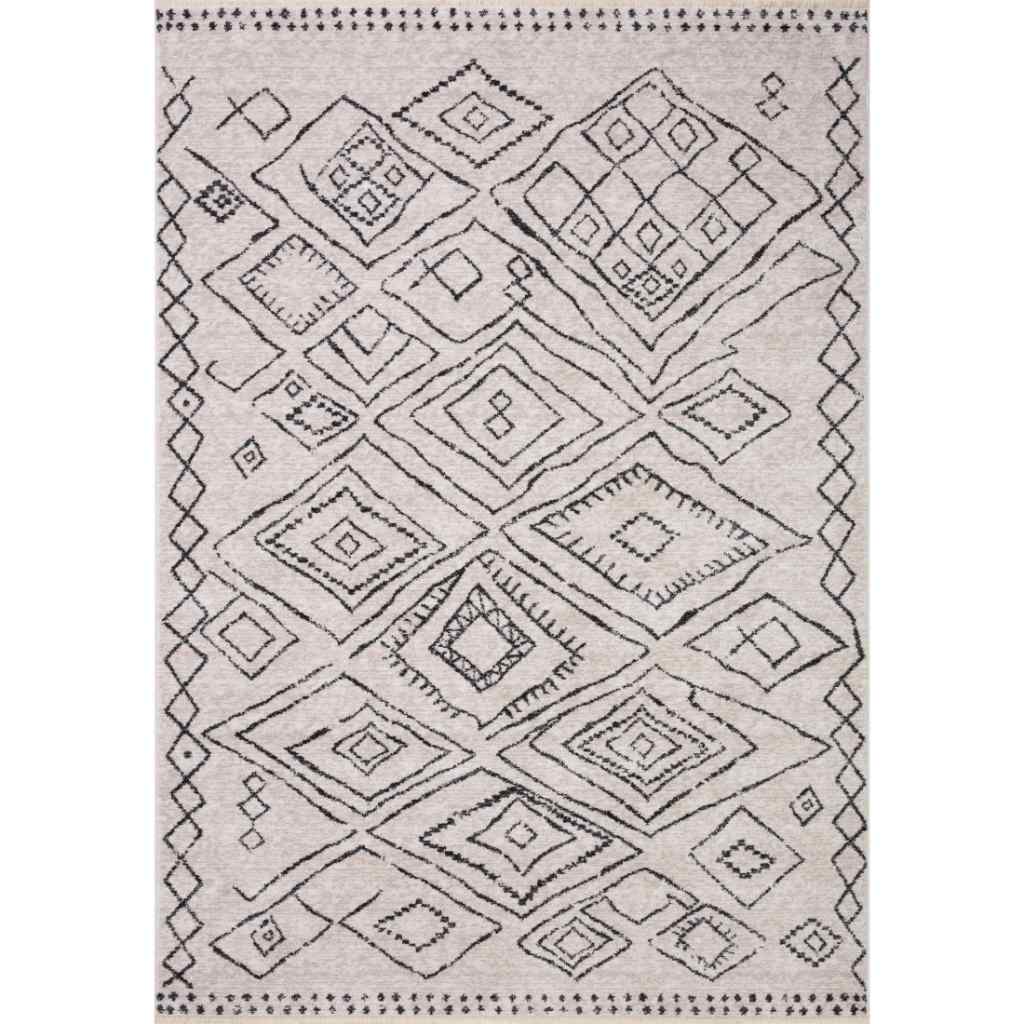 Loloi II Vance Collection Dove / Charcoal Rug VAN-06 Dove / Charcoal / 11'-6" x 15'-7"