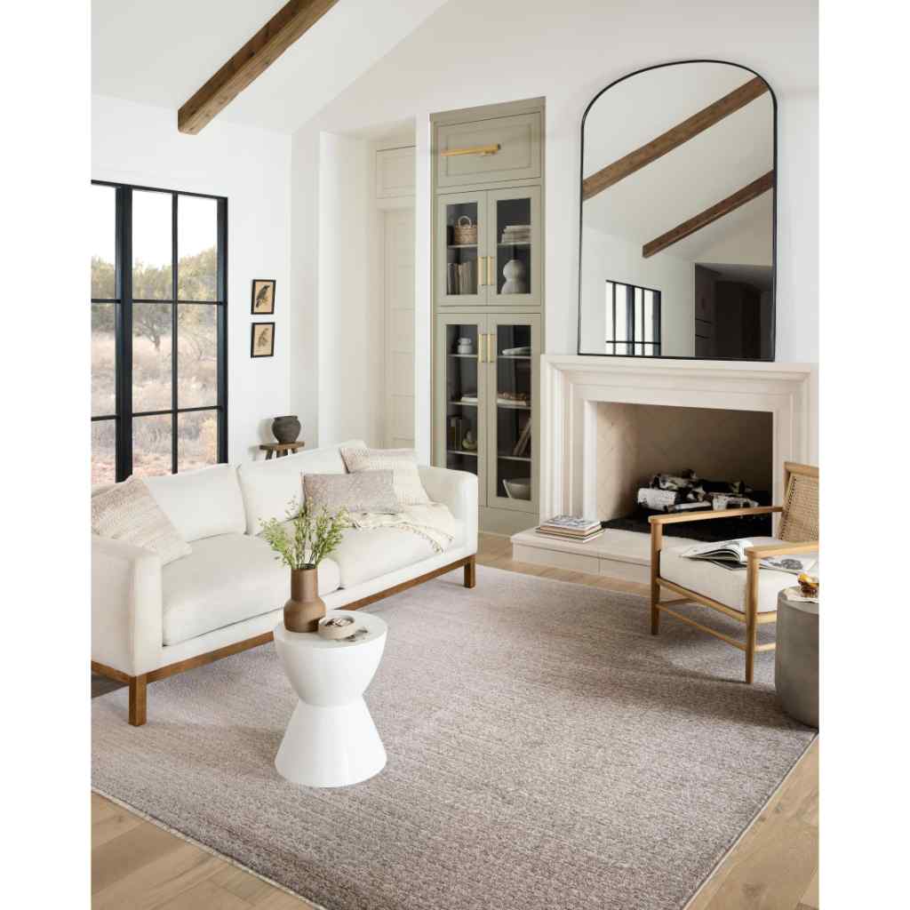 Loloi II Vance Collection Taupe / Dove Rug VAN-02 Taupe / Dove / 18" x 18" Sample