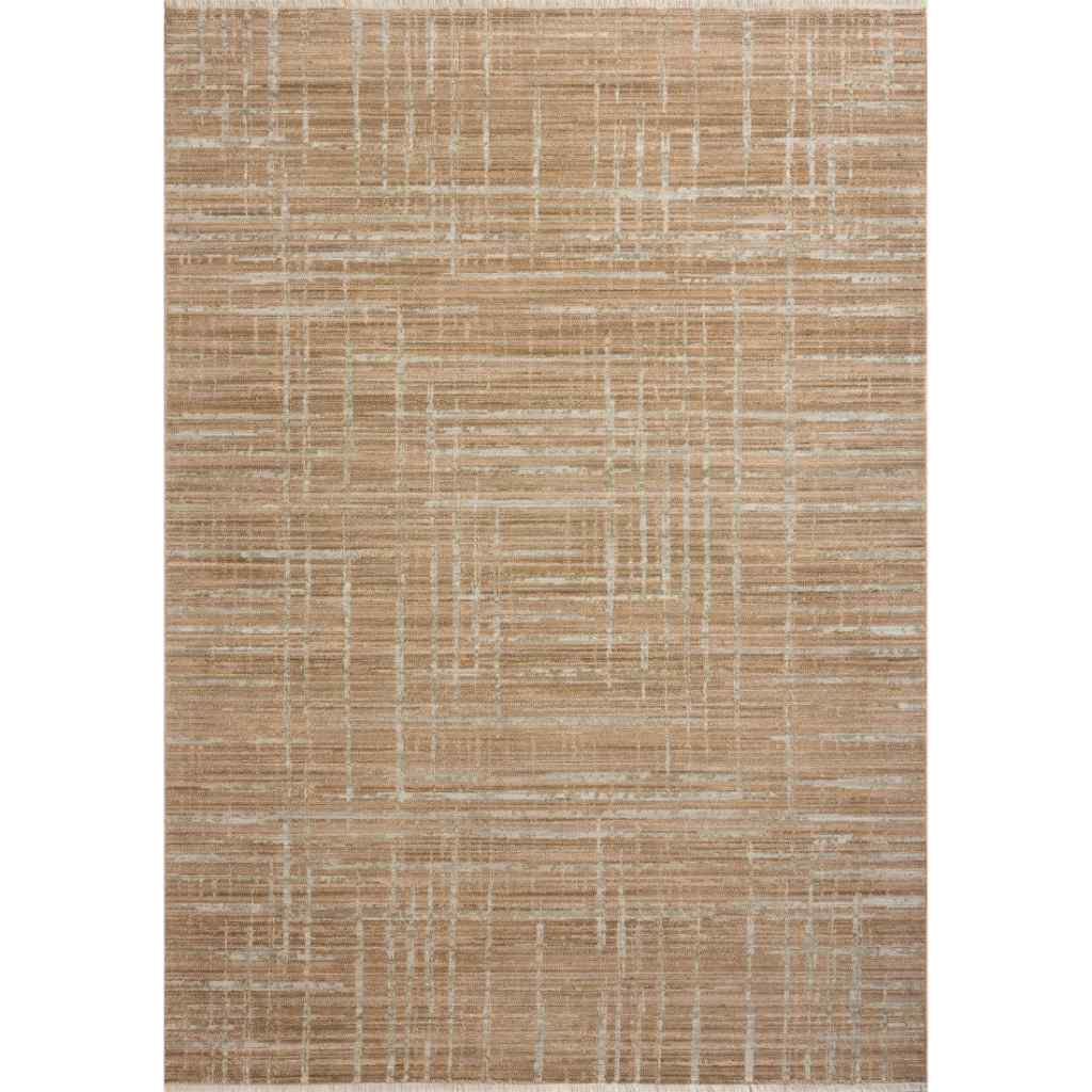 Loloi II Wade Collection Clay / Silver Rug WAE-03 Clay / Silver / 7'-10" x 7'-10" Square
