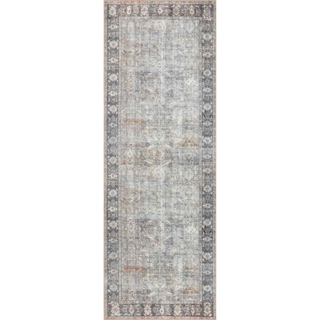 Loloi II Wynter Collection Grey / Charcoal Rug WYN-07 Grey / Charcoal / 2'-6" x 7'-6"