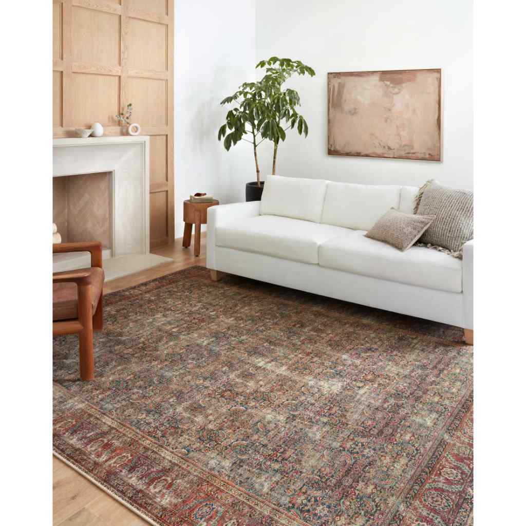 Loloi II Wynter Collection Onyx / Multi Rug WYN-09 Onyx / Multi / 18" x 18" Sample