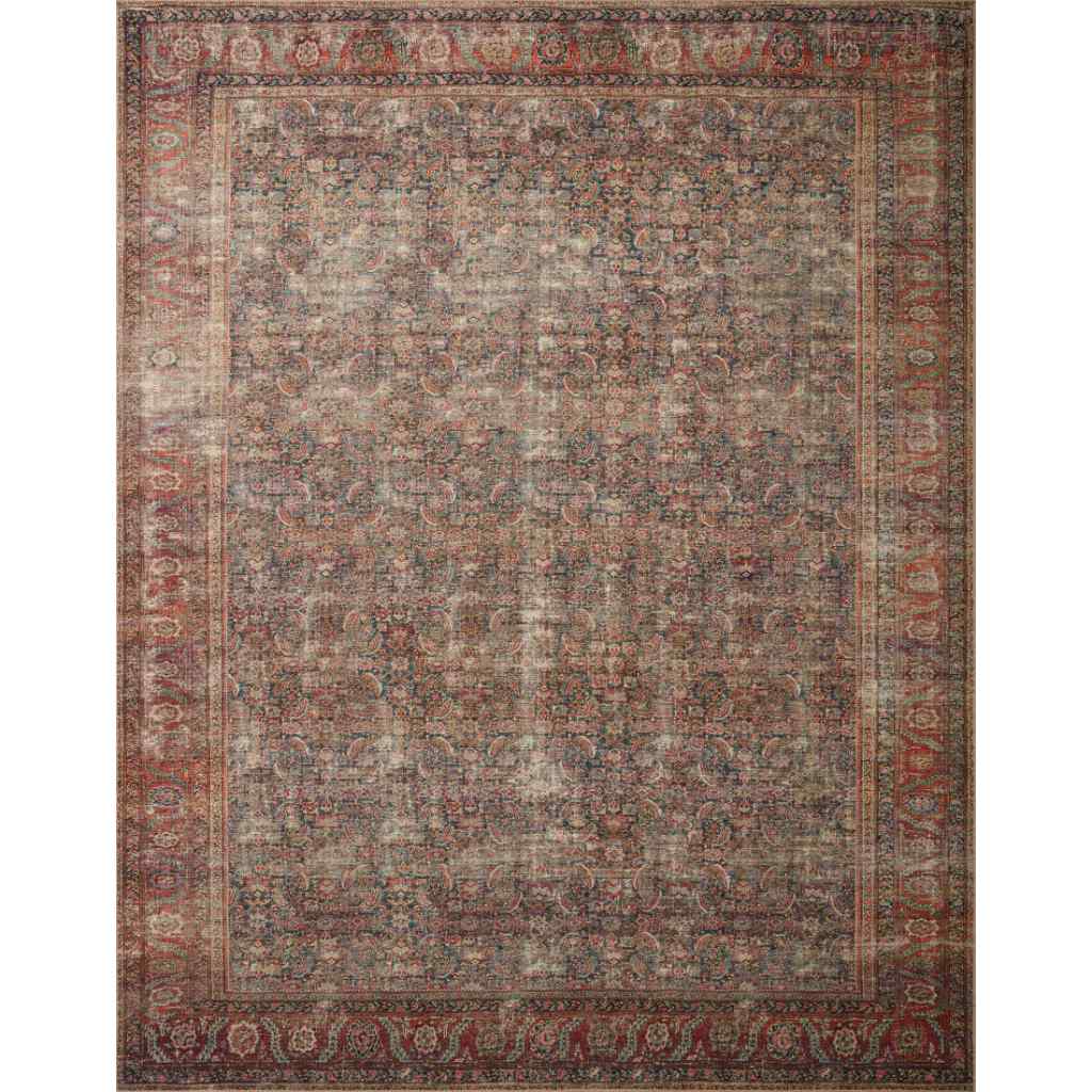 Loloi II Wynter Collection Onyx / Multi Rug WYN-09 Onyx / Multi / 8'-6" x 11'-6"