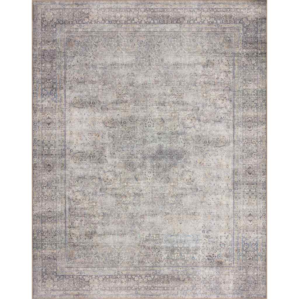 Loloi II Wynter Collection Silver / Charcoal Rug WYN-03 Silver / Charcoal / 2'-0" x 5'-0"