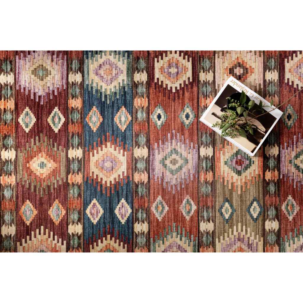 Loloi II Zion Collection Fiesta / Multi Rug ZIO-06 Fiesta / Multi / 18" x 18" Sample