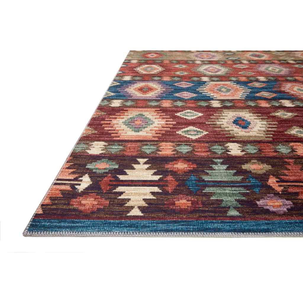 Loloi II Zion Collection Fiesta / Multi Rug ZIO-06 Fiesta / Multi / 18" x 18" Sample