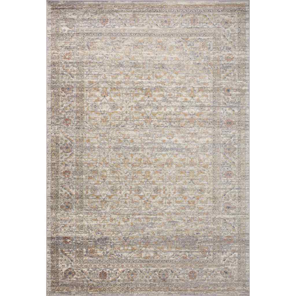 Loloi Indra Collection Stone / Multi Rug INA-01 Stone / Multi / 10'-0" x 14'-0"