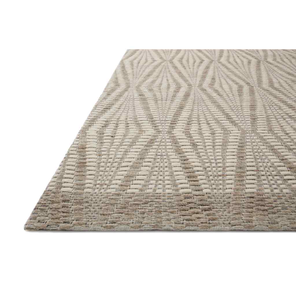 Loloi KNZ-01 Rug - Ivory/Taupe Ivory / Taupe / 2'-3" x 3'-9" Accent Rug
