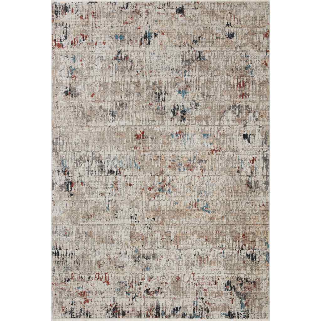 Loloi Leigh Collection Ivory / Multi Rug LEI-06 Ivory / Multi / 9'-6" x 13'