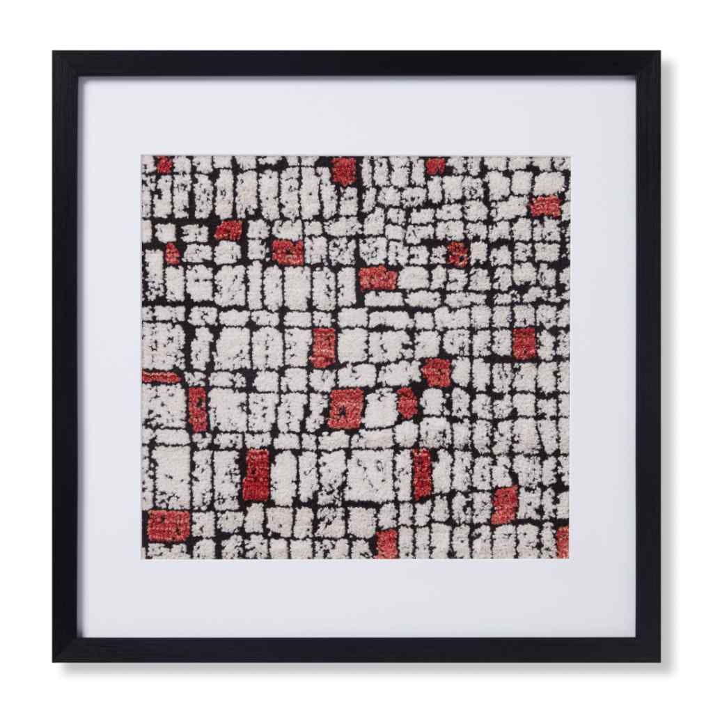 Loloi Looking Glass Collection Multi / Ivory Wall Art LOOKX Multi / Ivory / 2' x 2' Wall Art