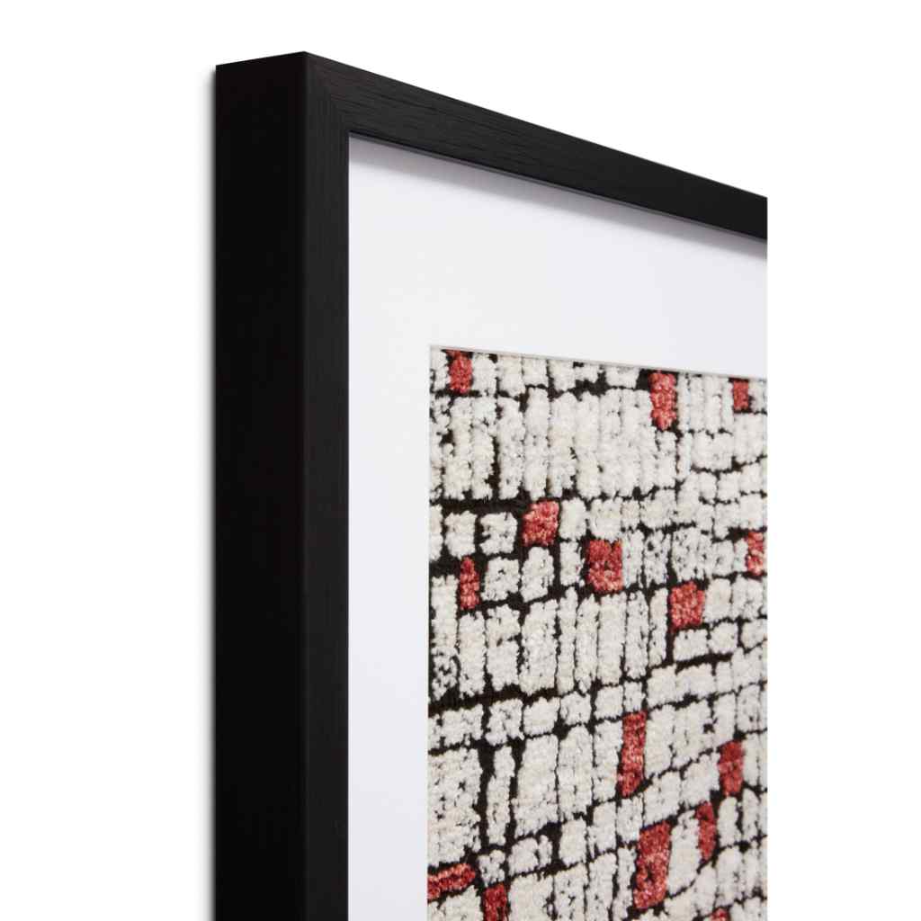 Loloi Looking Glass Collection Multi / Ivory Wall Art LOOKX Multi / Ivory / 2' x 2' Wall Art