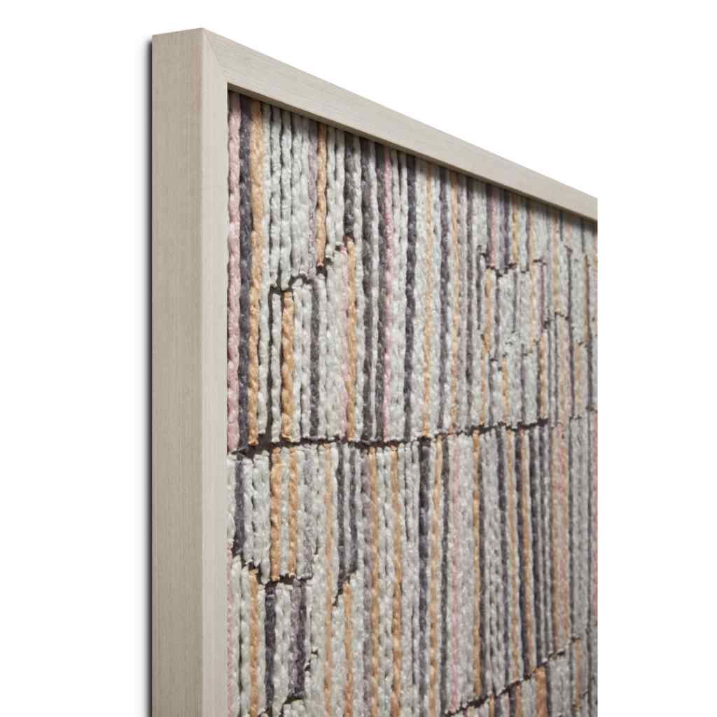 Loloi Melting Pot Collection Brown / Beige Wall Art MELTI Brown / Beige / 3'-3" x 3'-3" Wall Art
