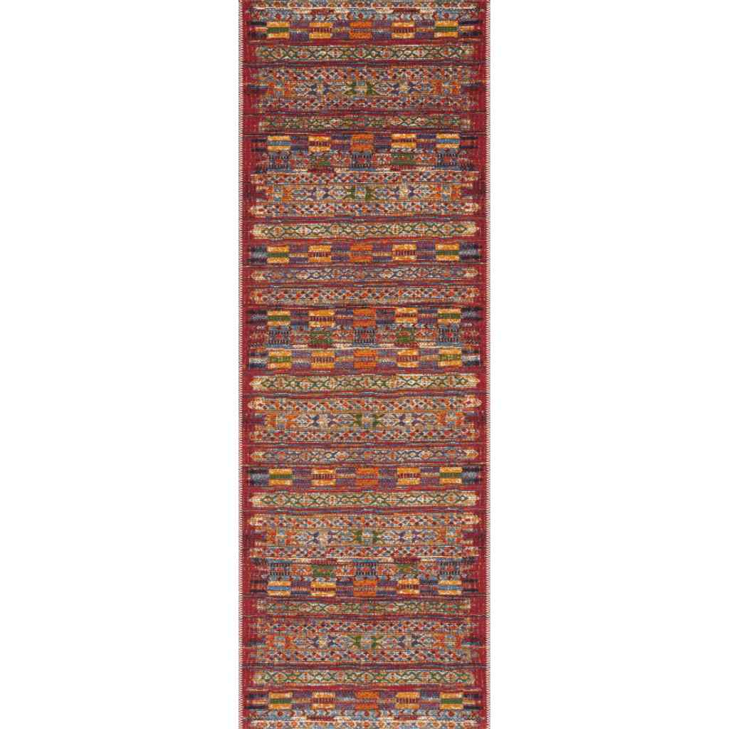 Loloi Mika Collection Red / Multi Rug MIK-09 Red / Multi / 2'-5" x 7'-8"