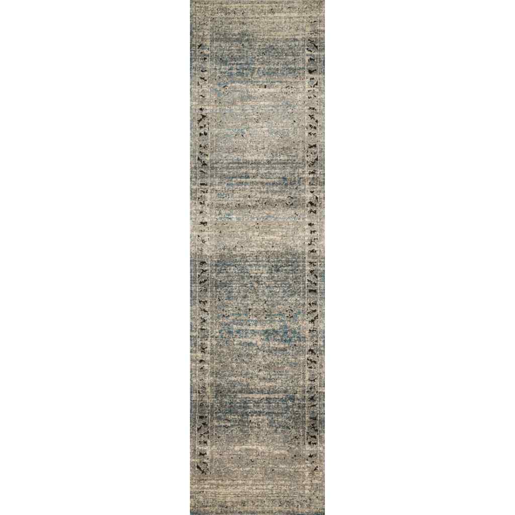 Loloi Millennium Collection Grey / Blue Rug MV-02 Grey / Blue / 2'-8" x 13'