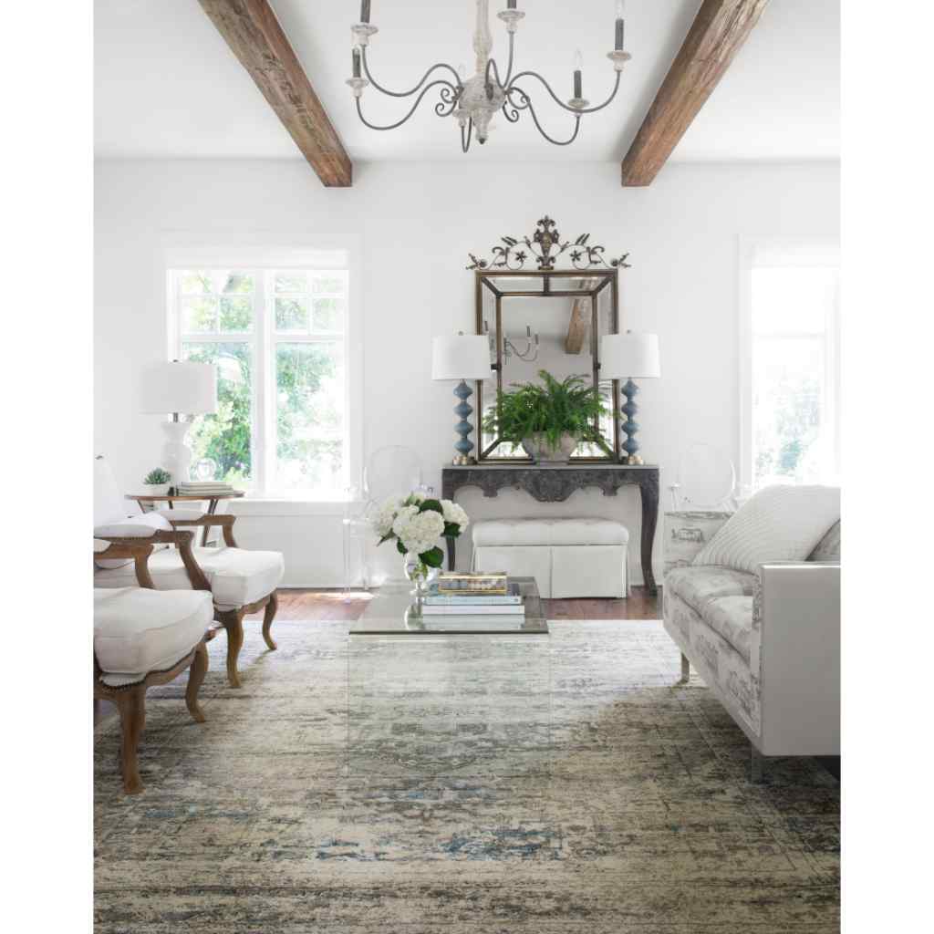 Loloi Millennium Collection Taupe / Ivory Rug MV-04 Taupe / Ivory / 2'-7" x 4'