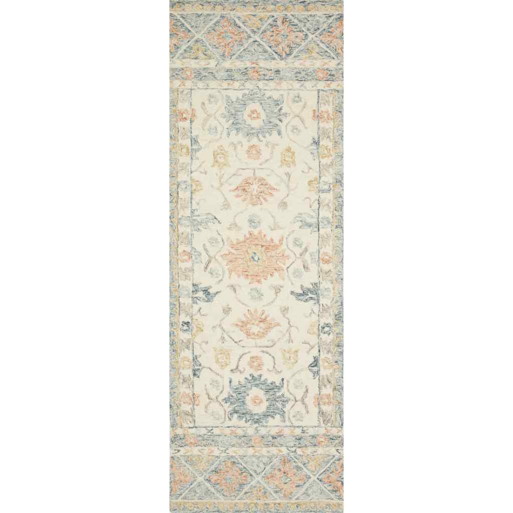 Loloi Norabel Collection Ivory / Multi Rug NOR-01 Ivory / Multi / 2'-6" x 7'-6"