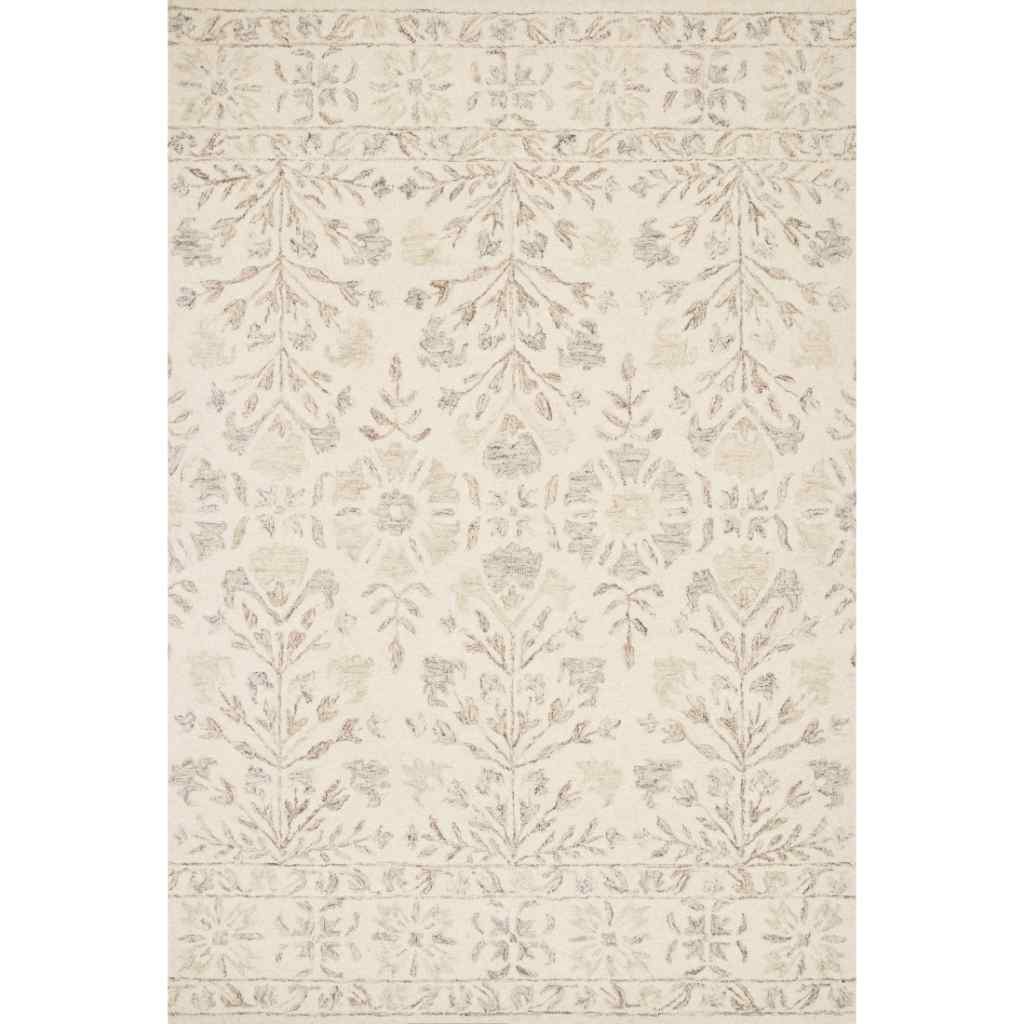Loloi Norabel Collection Ivory / Neutral Rug NOR-02 Ivory / Neutral / 8'-6" x 12'