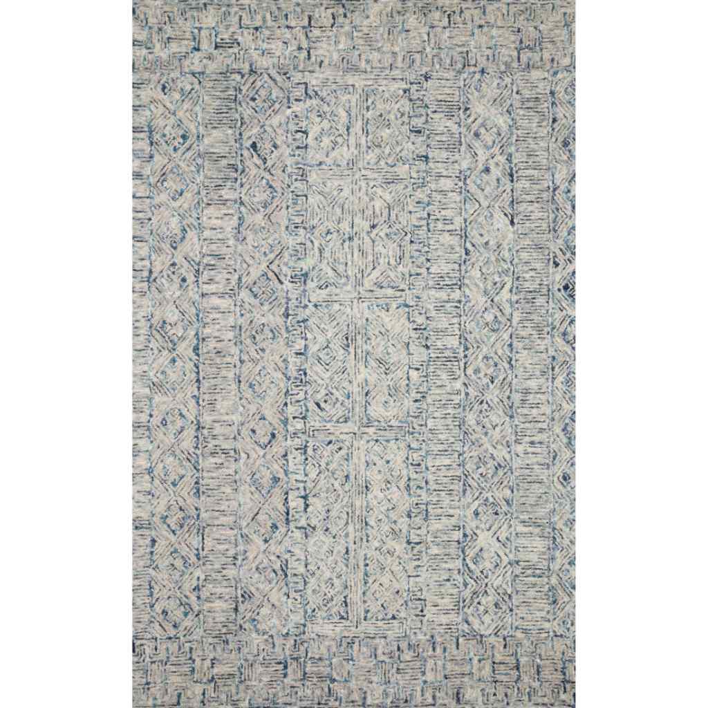 Loloi Peregrine Collection Ocean Rug PER-04 Ocean / 18" x 18" Sample