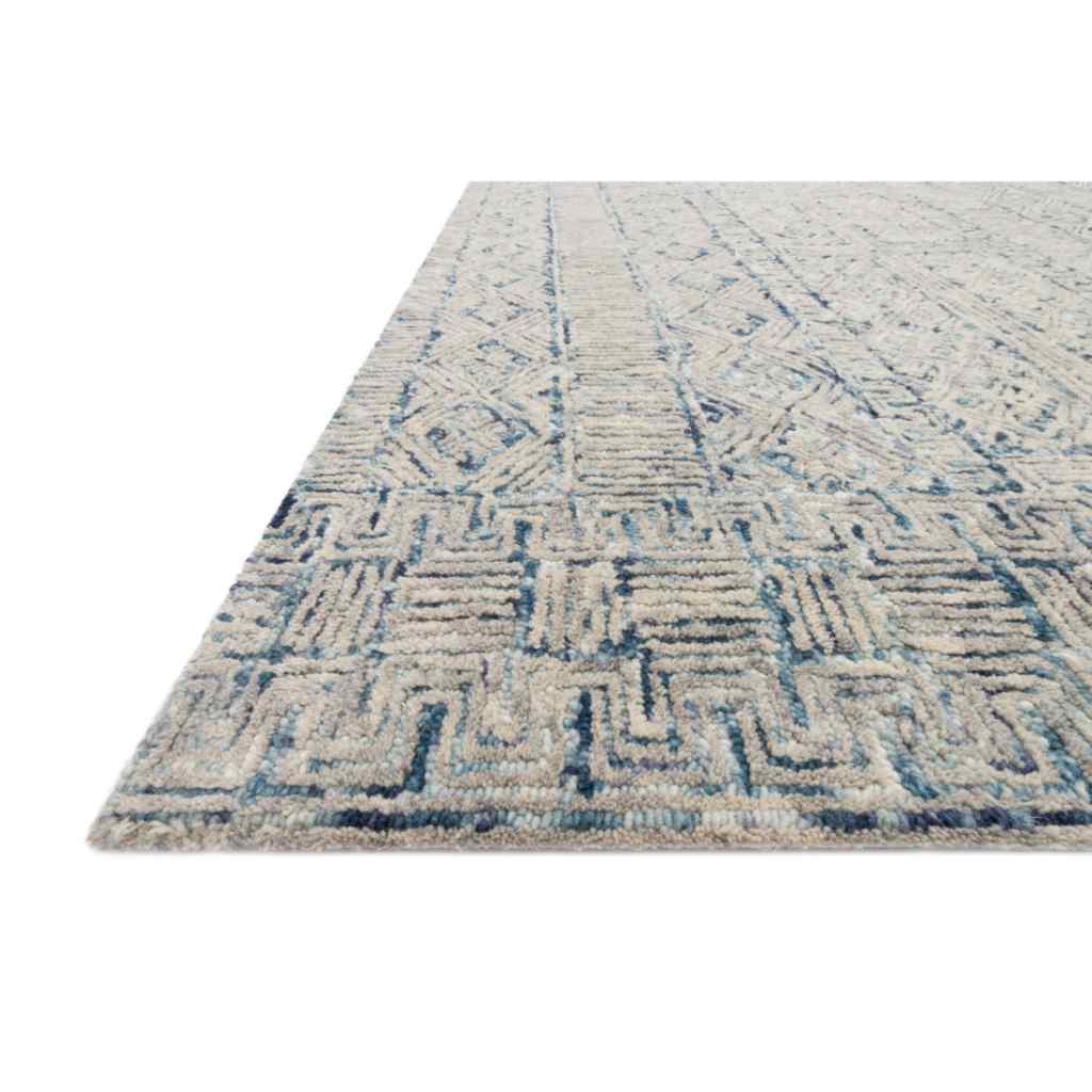 Loloi Peregrine Collection Ocean Rug PER-04 Ocean / 18" x 18" Sample