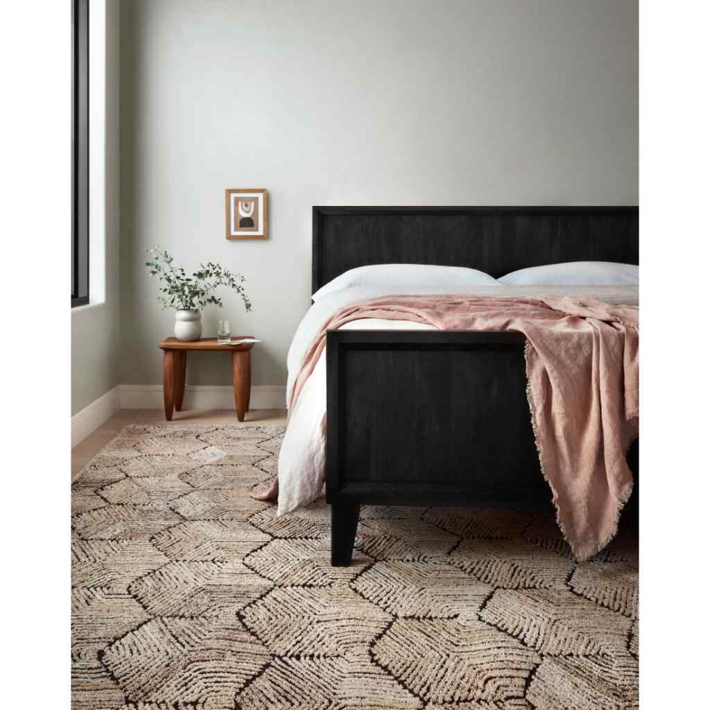 Loloi Prescott Collection Beige Rug PRE-02 Beige / 18" x 18" Sample