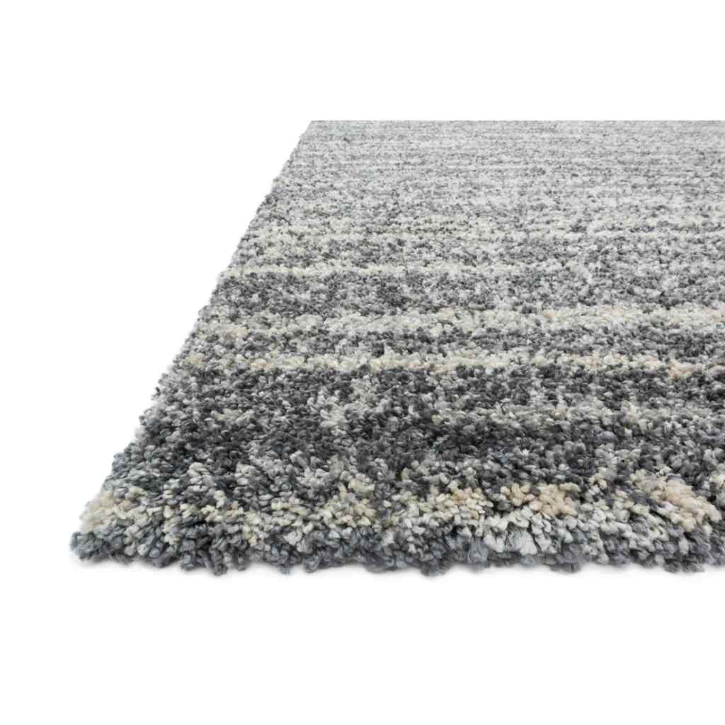 Loloi Quincy Collection Granite Rug QC-05 Granite / 18" x 18" Sample