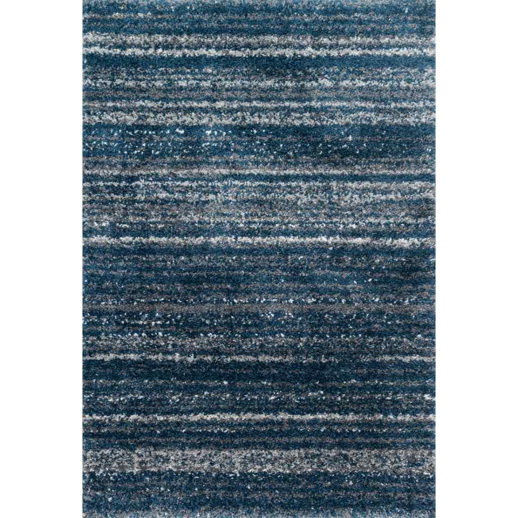 Loloi Quincy Collection Navy / Pewter Rug QC-05 Navy / Pewter / 18" x 18" Sample