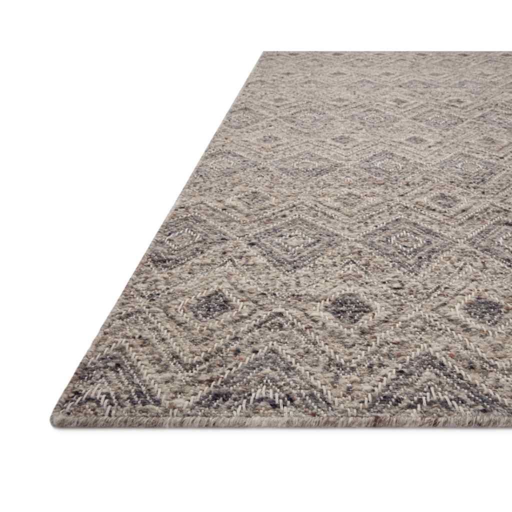 Loloi Raven Collection Taupe / Grey Rug RAV-02 Taupe / Grey / 18" x 18" Sample