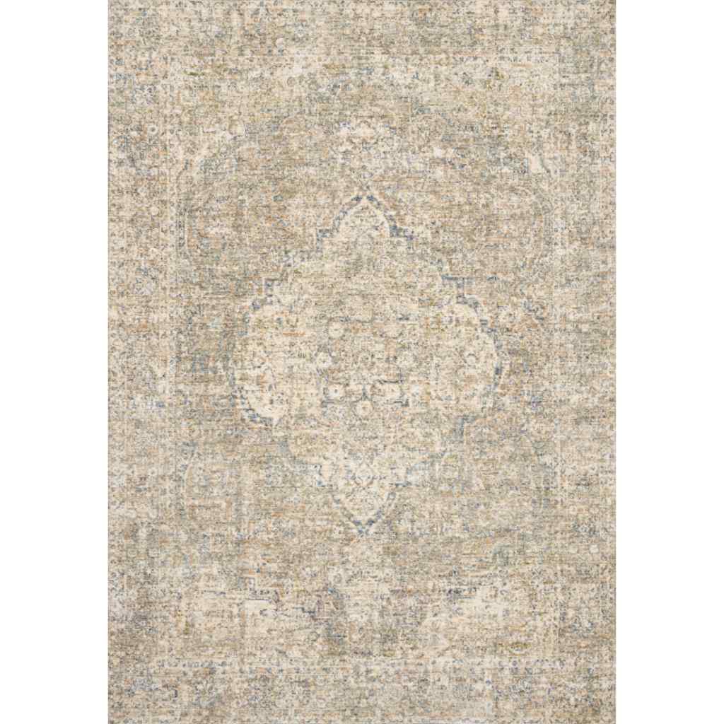 Loloi Revere Collection Granite / Blue Rug REV-08 Granite / Blue / 7'-10" x 10'