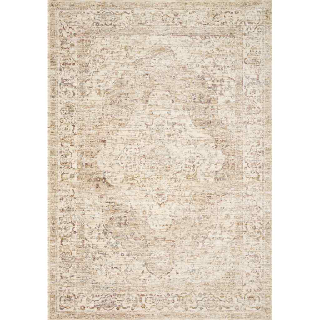 Loloi Revere Collection Ivory / Berry Rug REV-04 Ivory / Berry / 11'-6" x 15'-6"