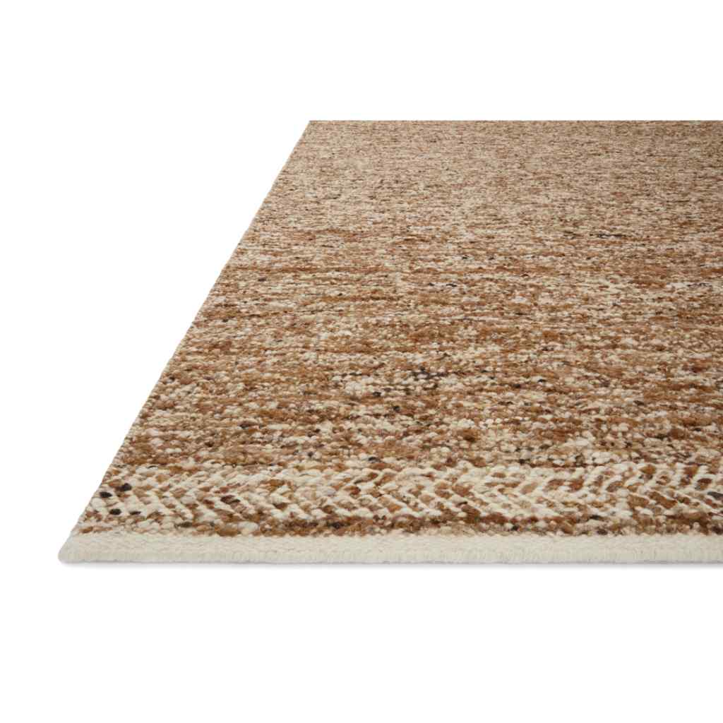 Loloi Reyla Collection Caramel / Ivory Rug RLA-01 Caramel / Ivory / 2'-0" x 3'-0"