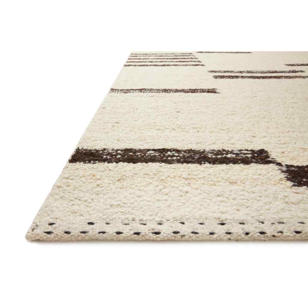 Loloi Roman Collection Natural / Bark Rug ROM-01 Natural / Bark / 18" x 18" Sample