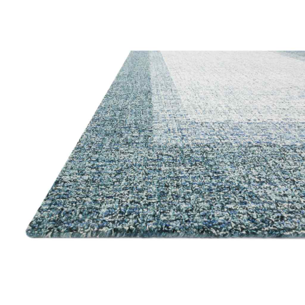 Loloi Rosina Collection Aqua Rug ROI-01 Aqua / 2'-3" x 3'-9"
