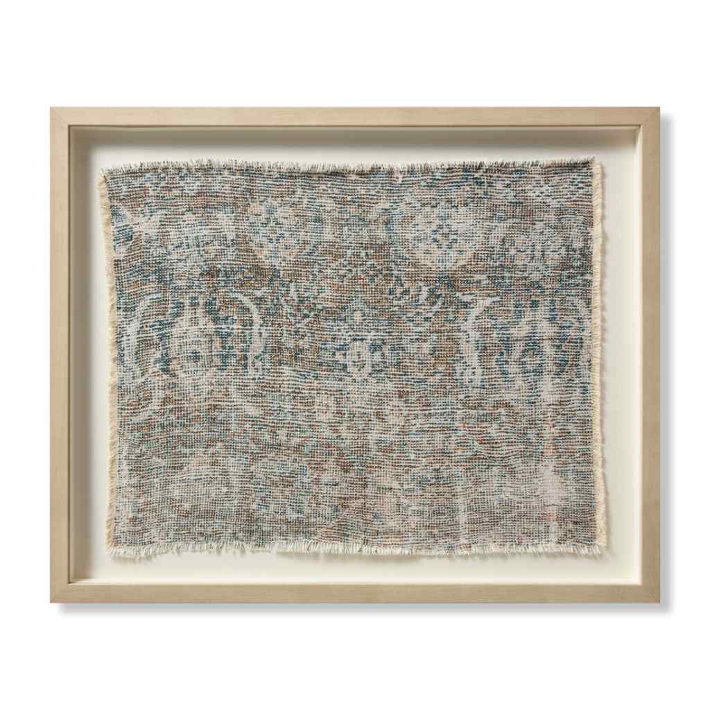 Loloi Salem Collection Ivory / Brown Wall Art SALEM Ivory / Brown / 2'-2" x 2'-8" Wall Art