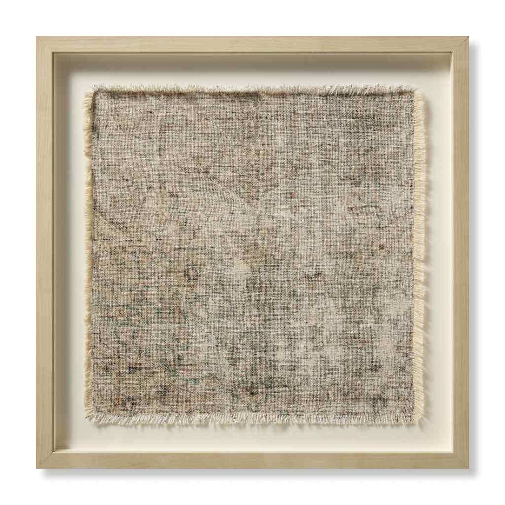 Loloi Savannah Collection Brown / Ivory Wall Art SAVAN Brown / Ivory / 2'-2" x 2'-2" Wall Art