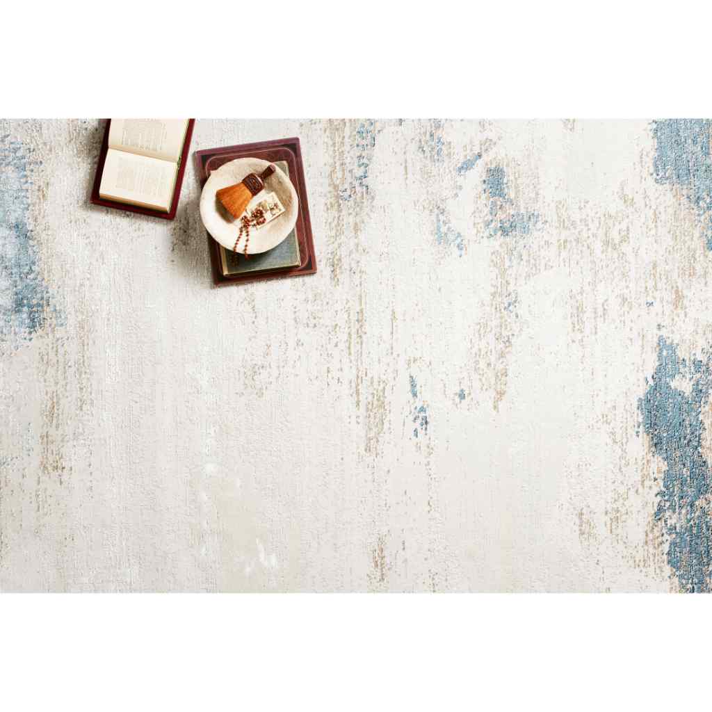 Loloi Sienne Collection Sand / Ocean Rug SIE-08 Sand / Ocean / 18" x 18" Sample